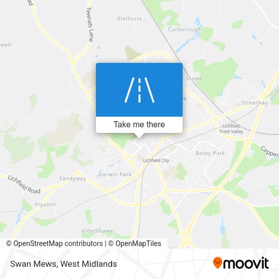 Swan Mews map