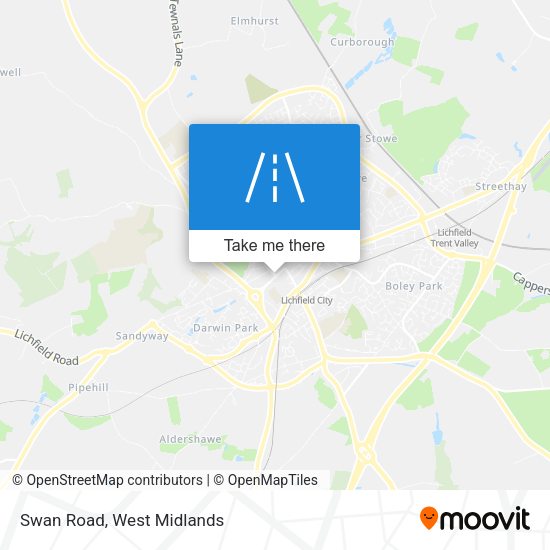 Swan Road map