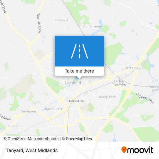 Tanyard map
