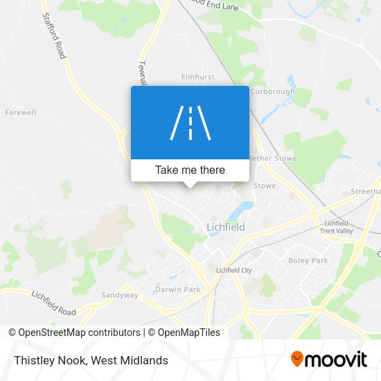 Thistley Nook map