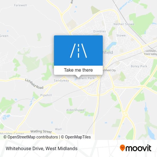 Whitehouse Drive map