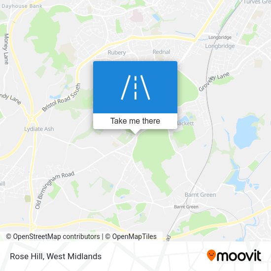 Rose Hill map
