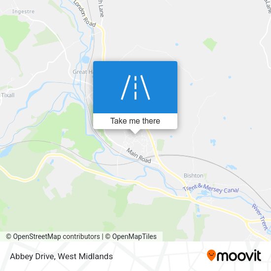 Abbey Drive map