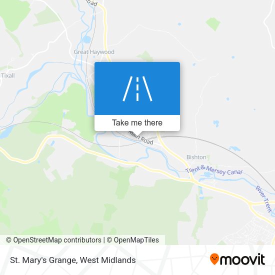 St. Mary's Grange map