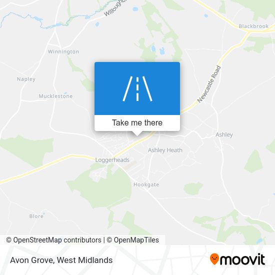 Avon Grove map