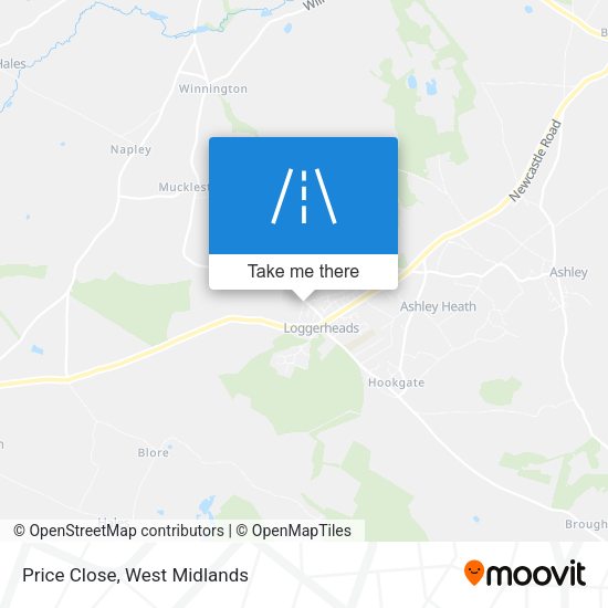 Price Close map
