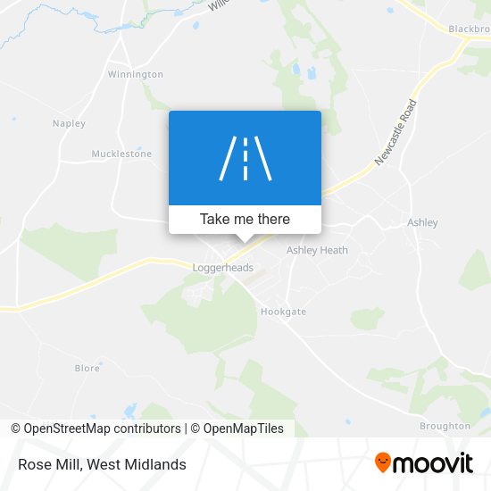 Rose Mill map