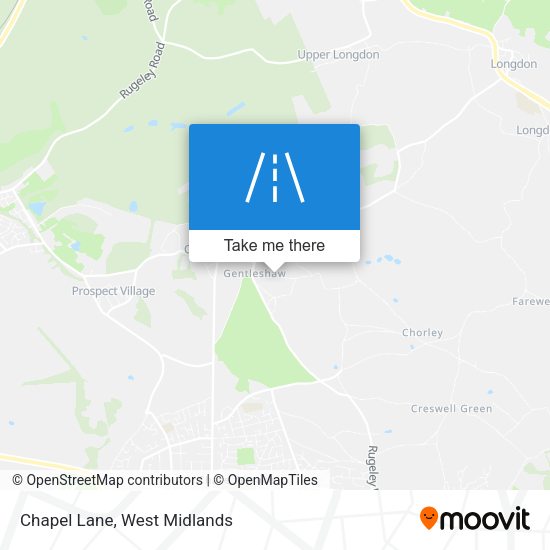 Chapel Lane map