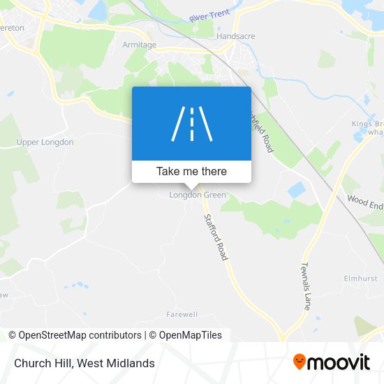 Church Hill map