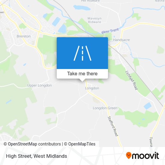 High Street map