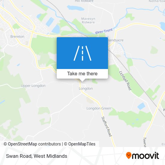 Swan Road map