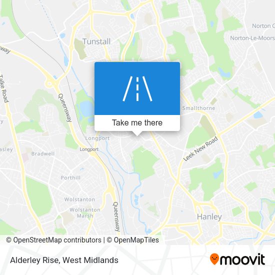 Alderley Rise map