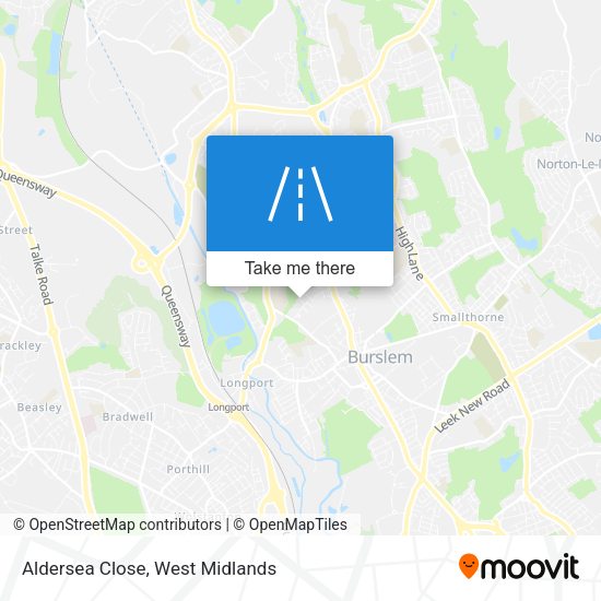 Aldersea Close map