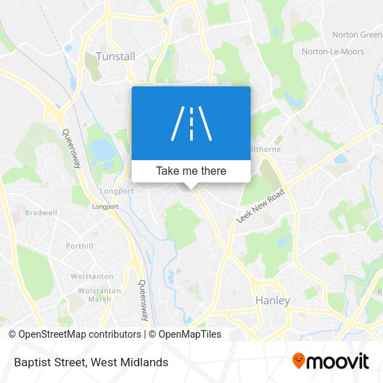 Baptist Street map