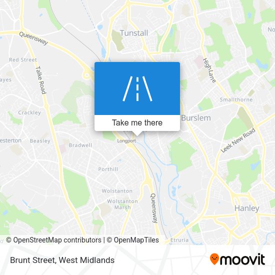 Brunt Street map