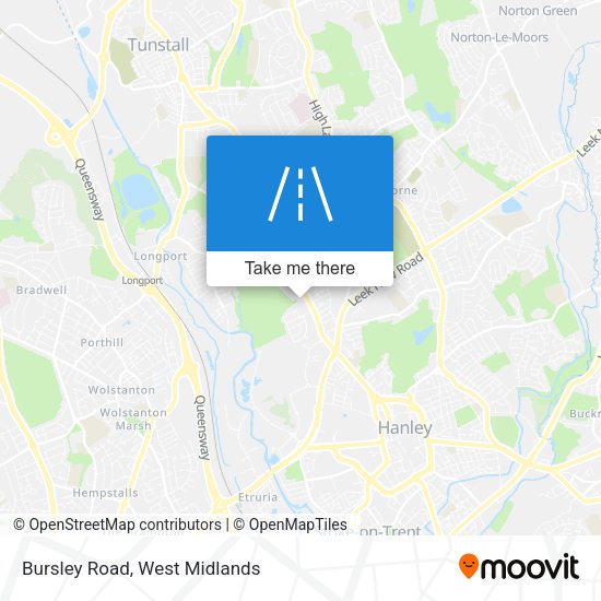 Bursley Road map