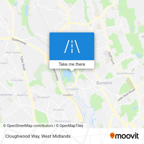 Cloughwood Way map