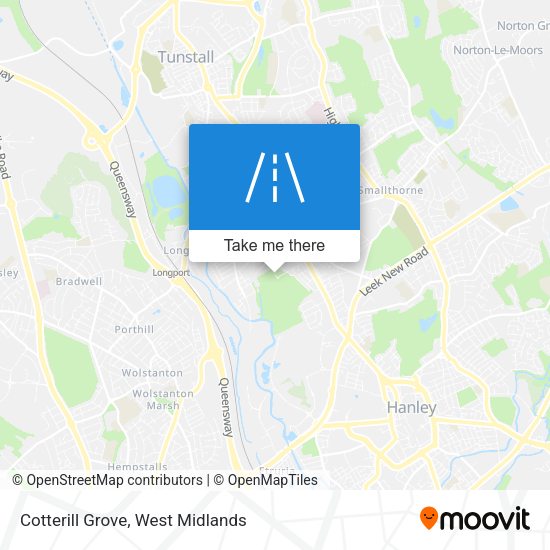 Cotterill Grove map