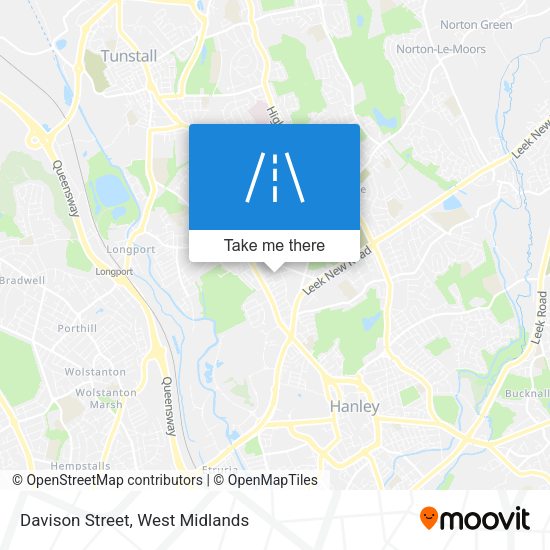 Davison Street map