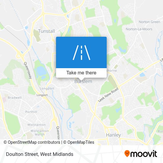 Doulton Street map