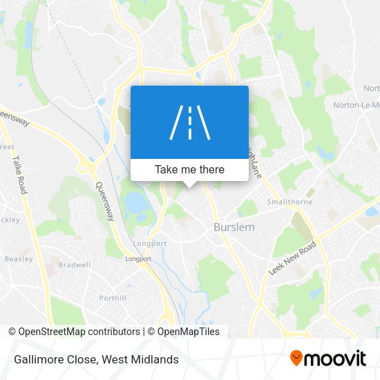 Gallimore Close map