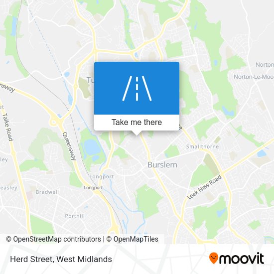 Herd Street map