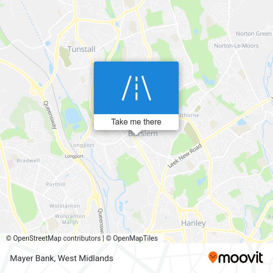 Mayer Bank map
