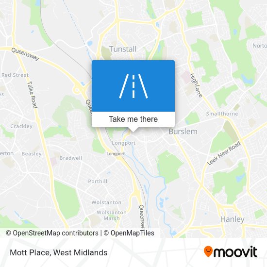 Mott Place map