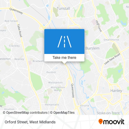 Orford Street map