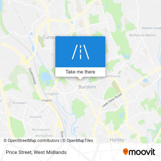 Price Street map