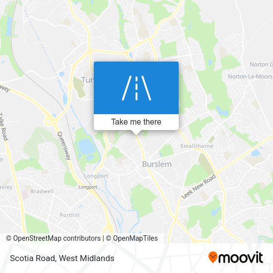 Scotia Road map