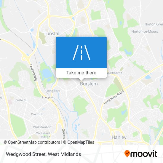 Wedgwood Street map