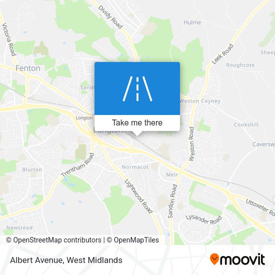 Albert Avenue map