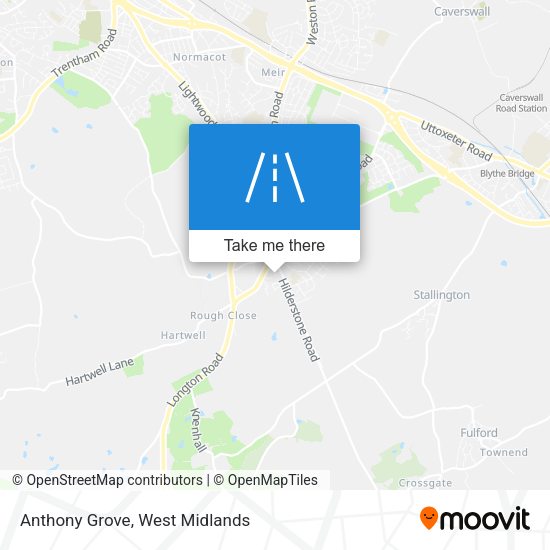 Anthony Grove map