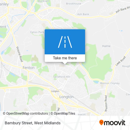 Bambury Street map