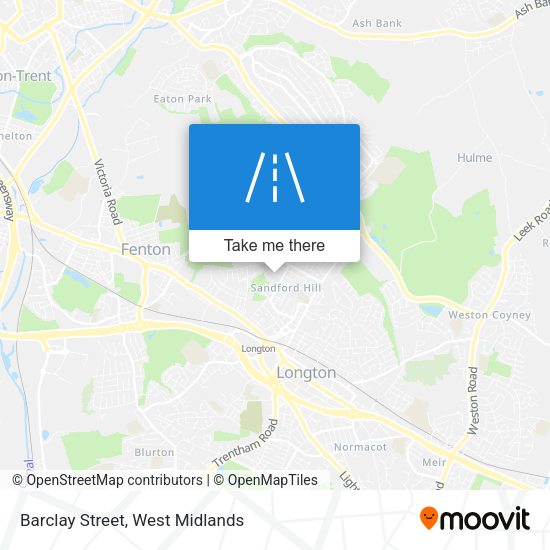 Barclay Street map