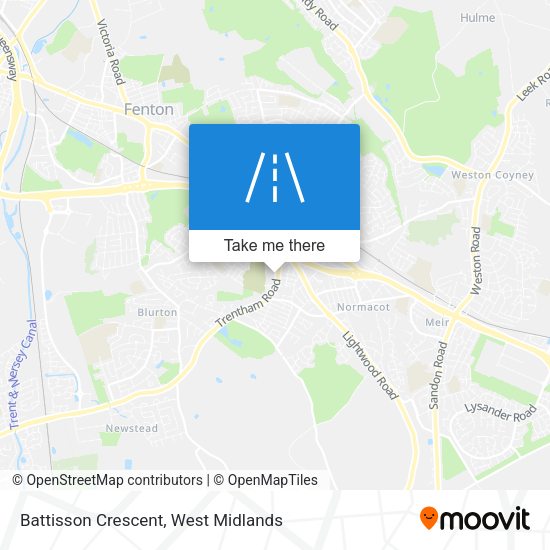 Battisson Crescent map