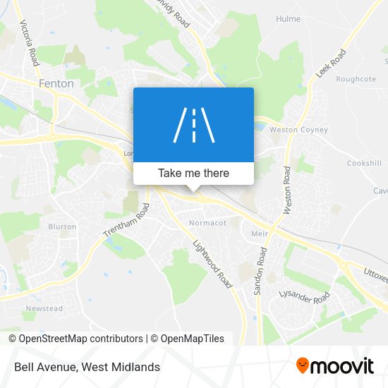 Bell Avenue map