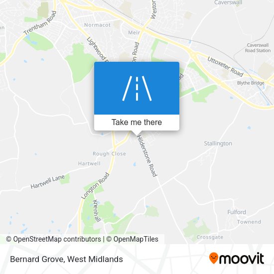 Bernard Grove map