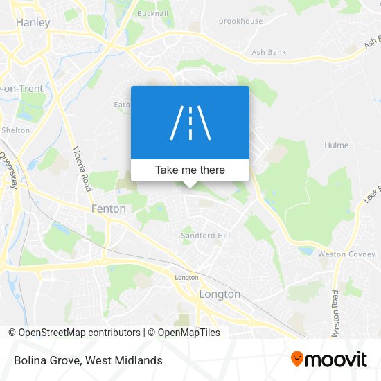 Bolina Grove map