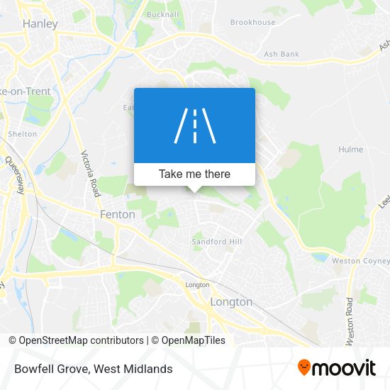 Bowfell Grove map