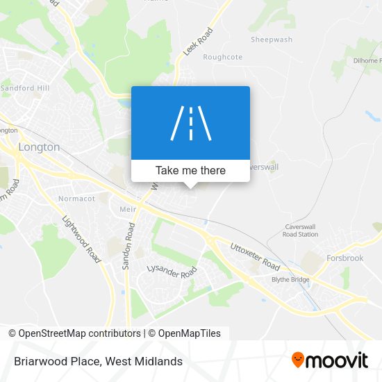 Briarwood Place map