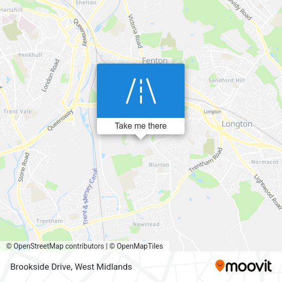 Brookside Drive map