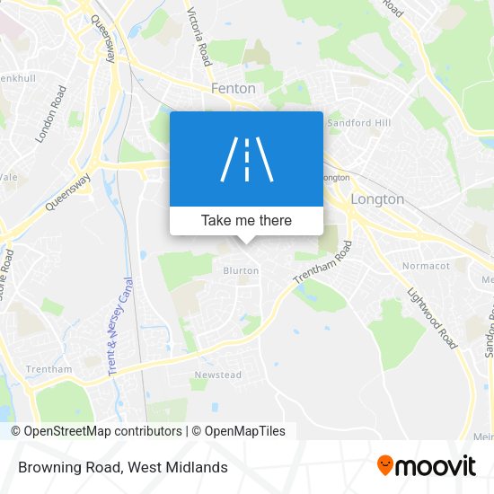 Browning Road map