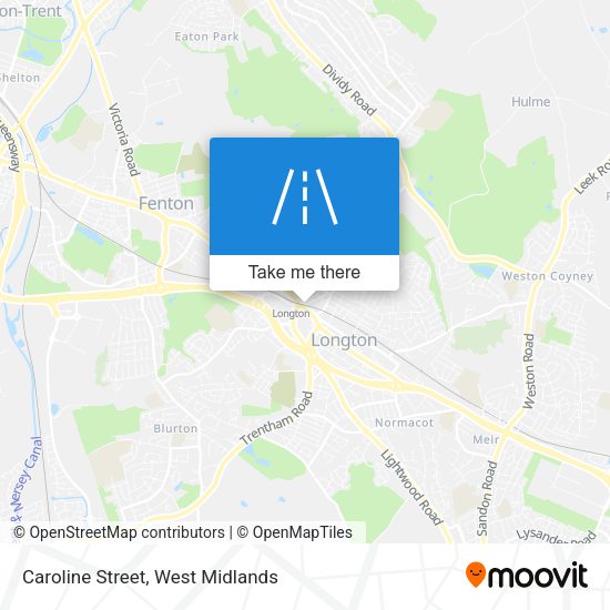 Caroline Street map