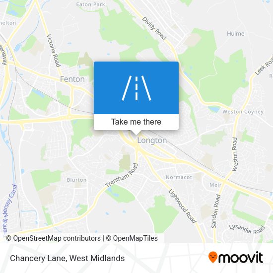 Chancery Lane map