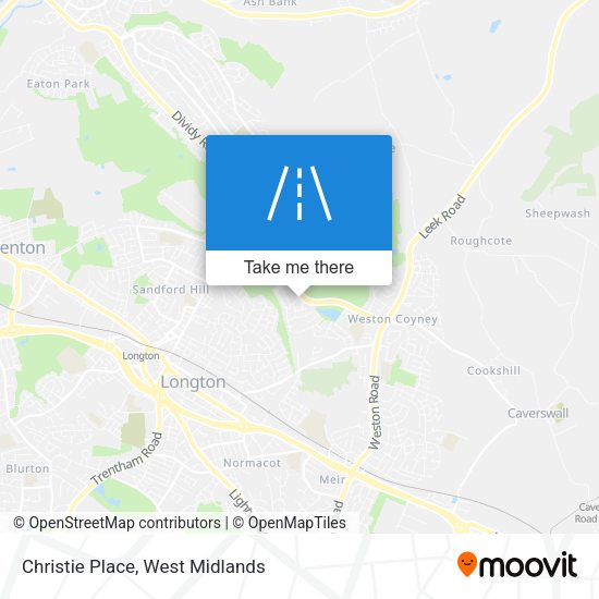 Christie Place map