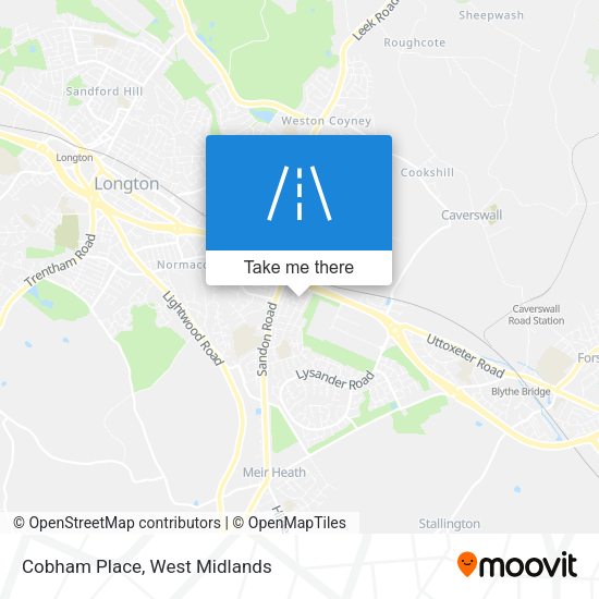 Cobham Place map