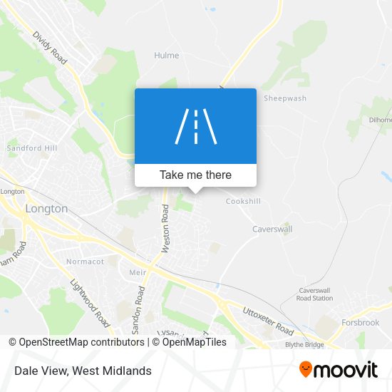 Dale View map