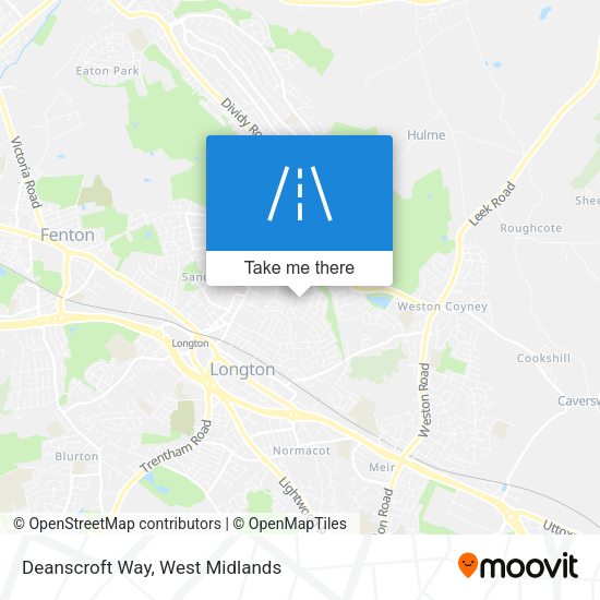Deanscroft Way map